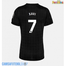 Camisa de time de futebol Tottenham Hotspur Xavi Simons #7 Replicas 2º Equipamento Feminina 2025-26 Manga Curta
